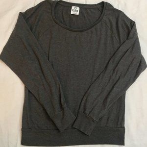 Pink VS grey long sleeve